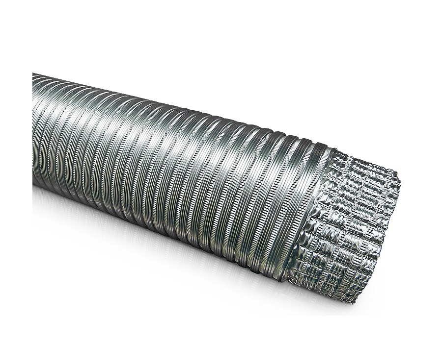 Compressed aluminum duct, UL listed