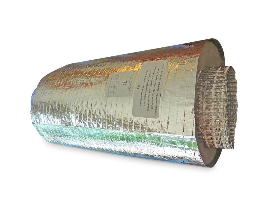 Full length insulated aluminum duct